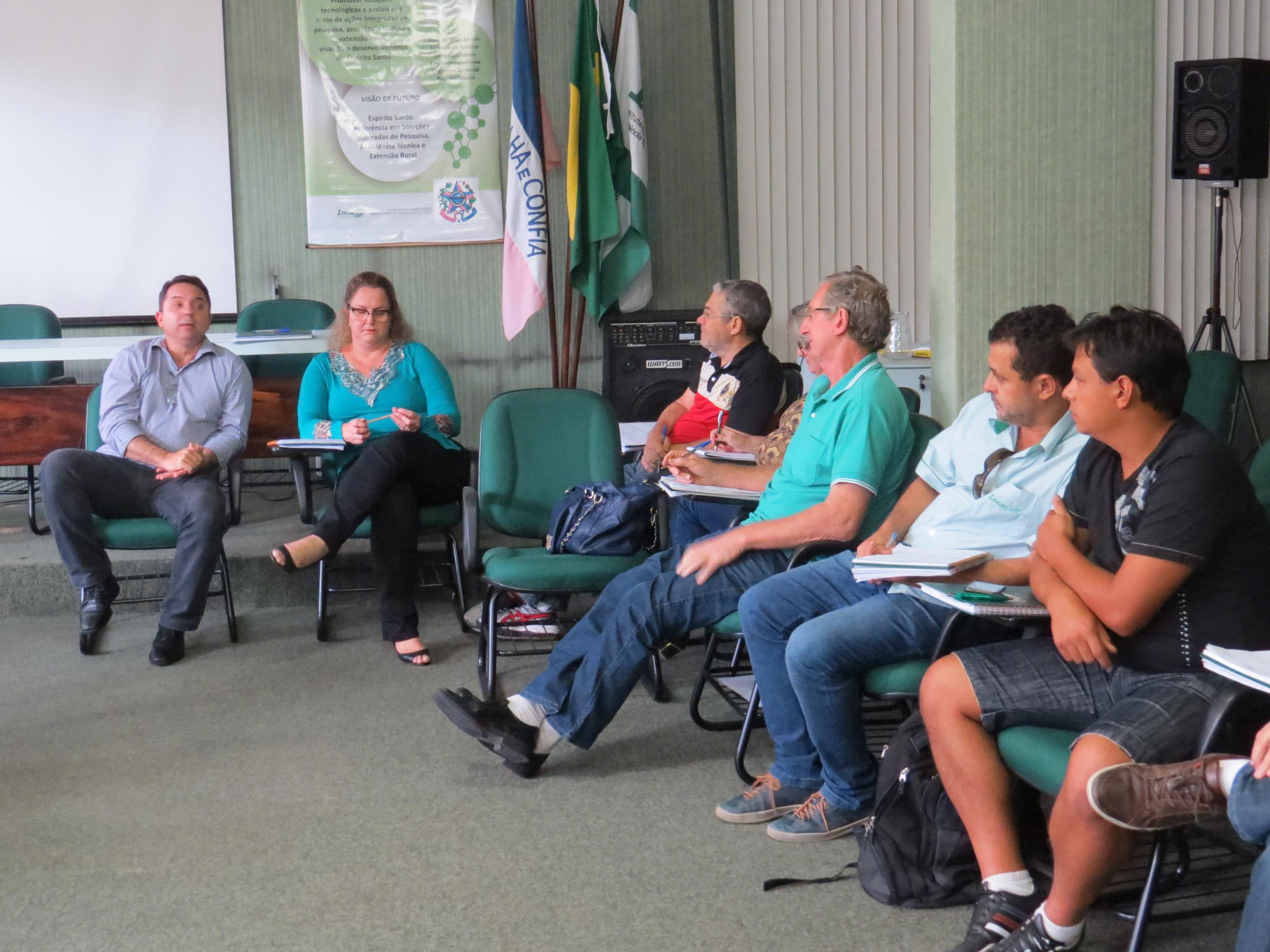 Conselho Deliberativo discute pauta dos servidores com presidente do Incaper