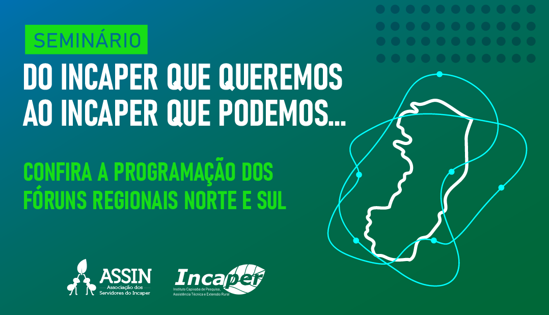 Confira a programação dos Fóruns Regionais Norte e Sul